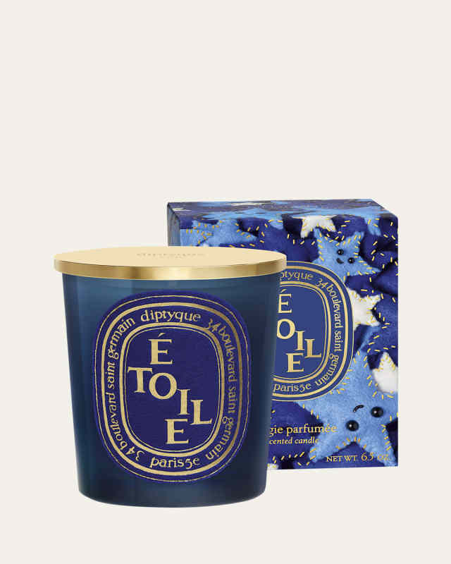 Limited Edition Etoile (Star) Scented Candle with Lid, 6.5 oz.